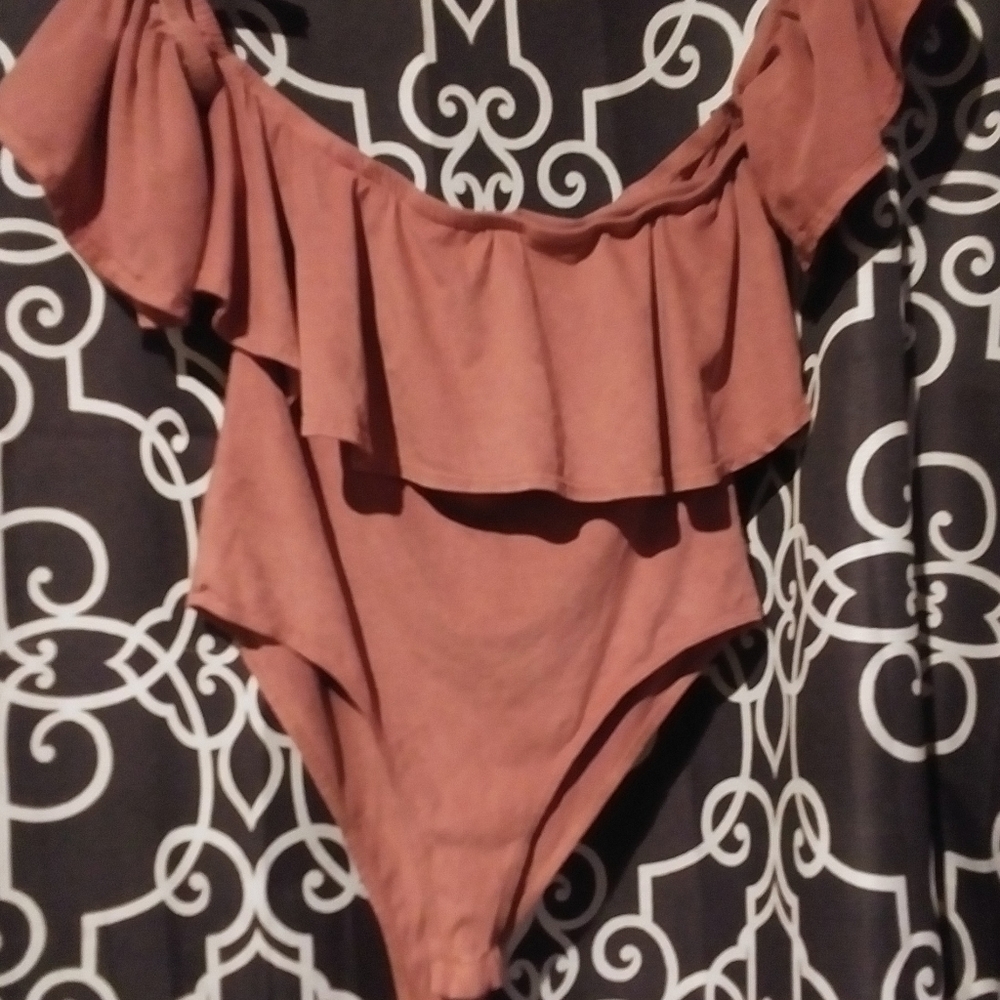Mauve/Rose Body Suit